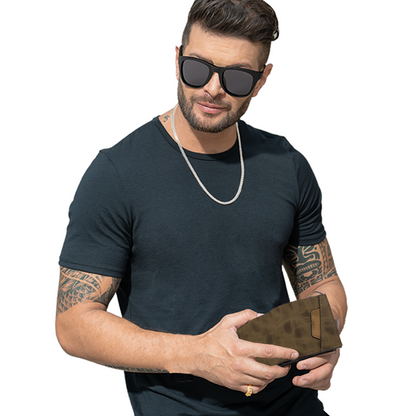 Billetera En Material Tipo Cuero