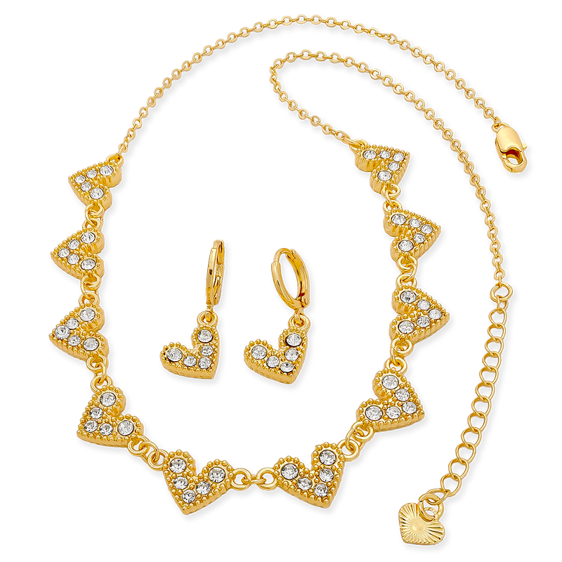 Juego en Cover Gold Corazones