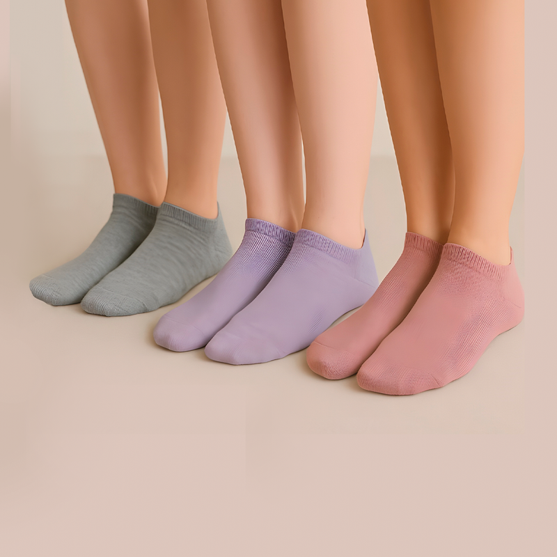 Medias Algodón Setx3 Pasteles