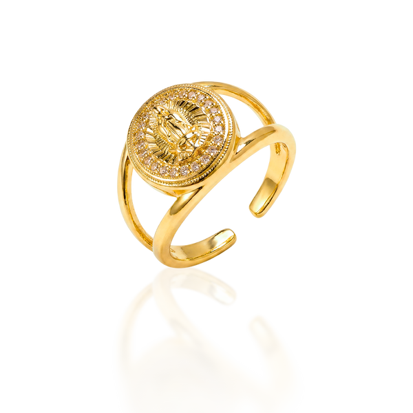 Anillo en Cover Gold