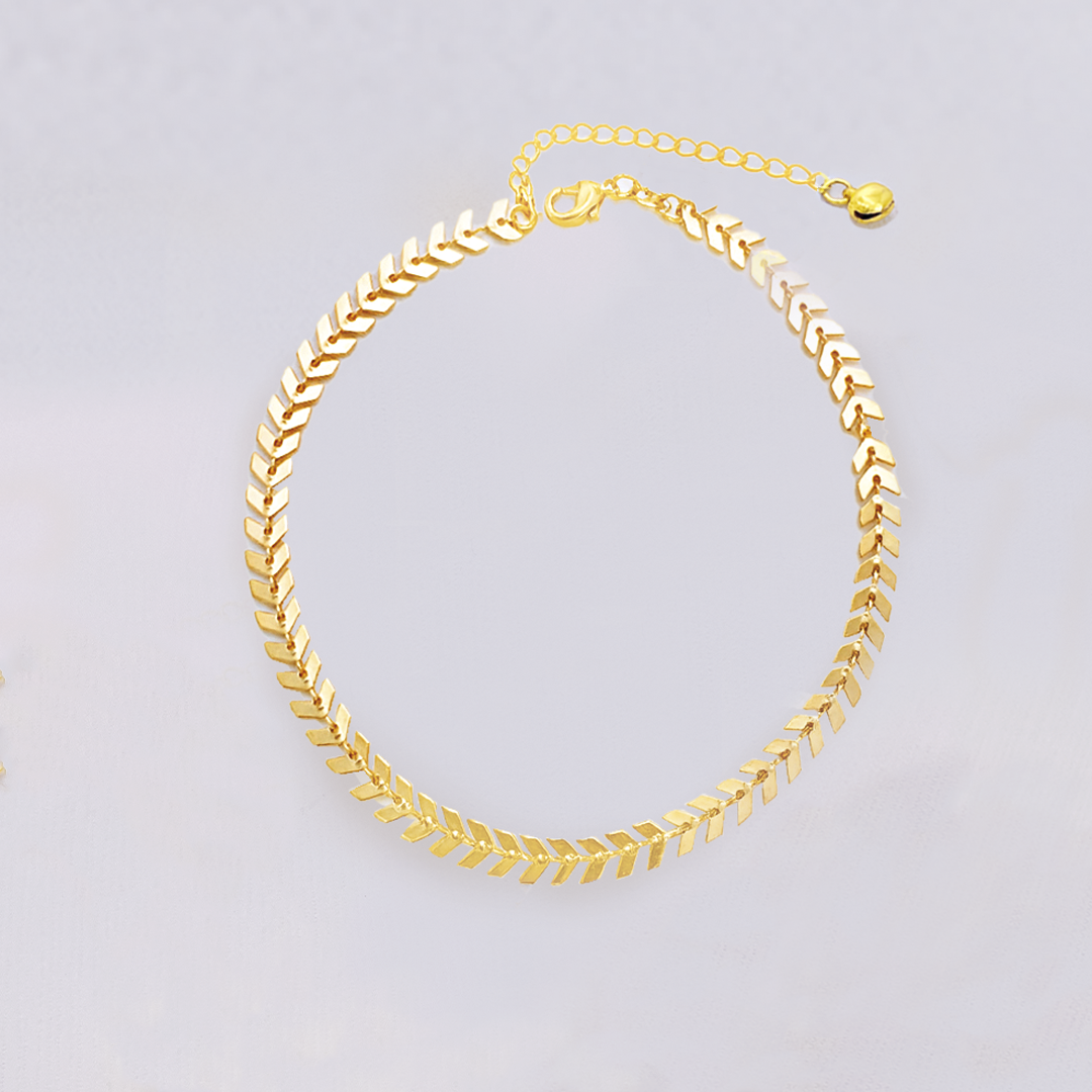 Tobillera En Cover Gold