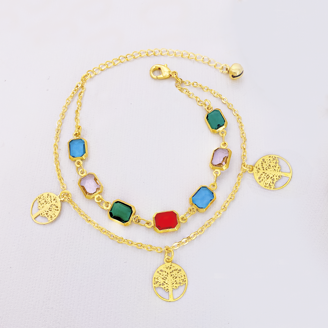 Tobillera En Cover Gold