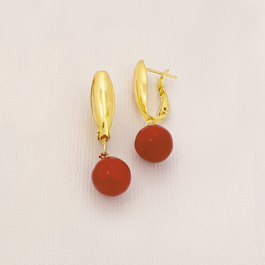 Aretes En Cover Gold