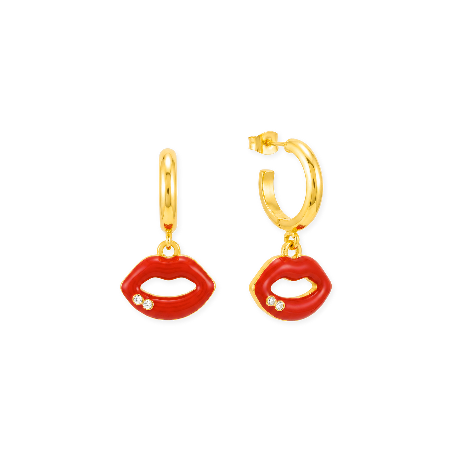Aretes en Cover Gold