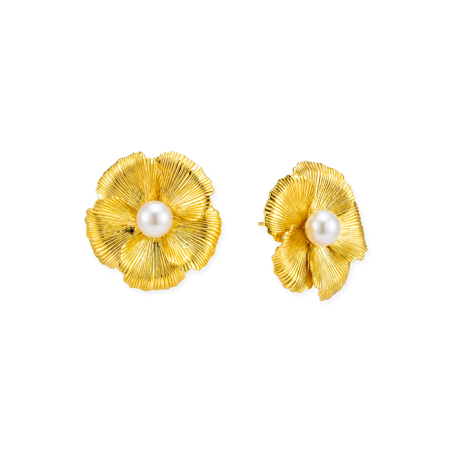 Aretes en Cover Gold