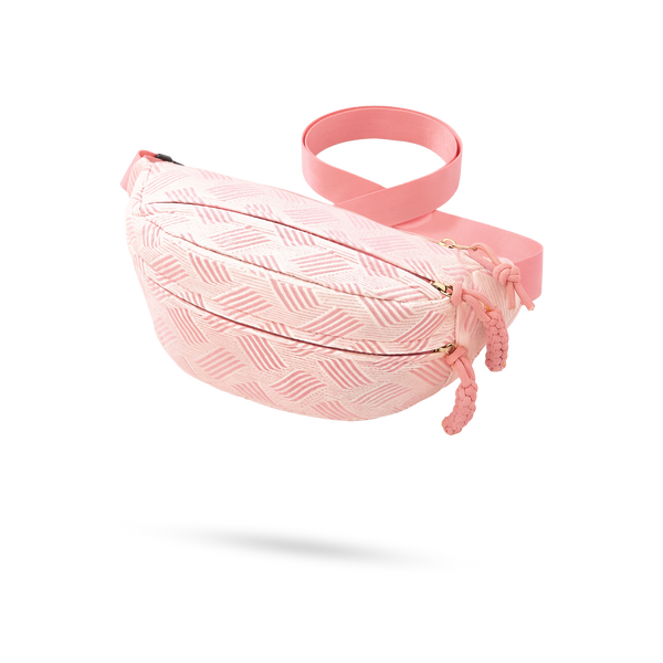 Cangurera Rosa con Correa Ajustable