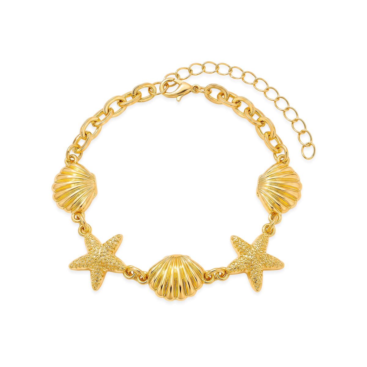 Pulsera Dorado Estrella
