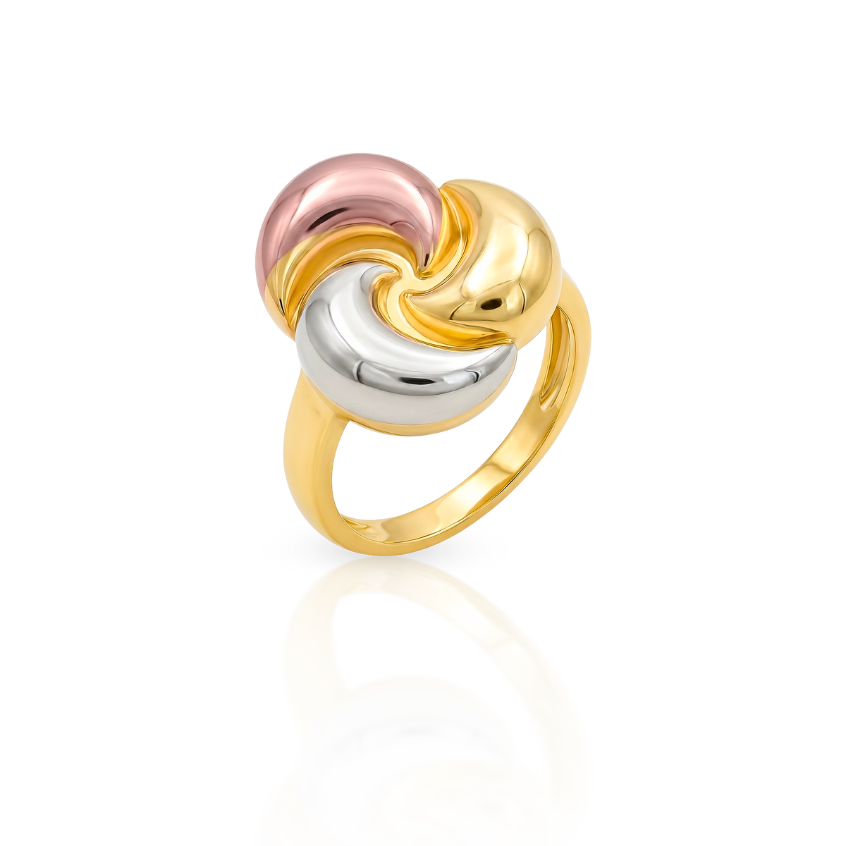Anillo Tres Tonos Ajustable