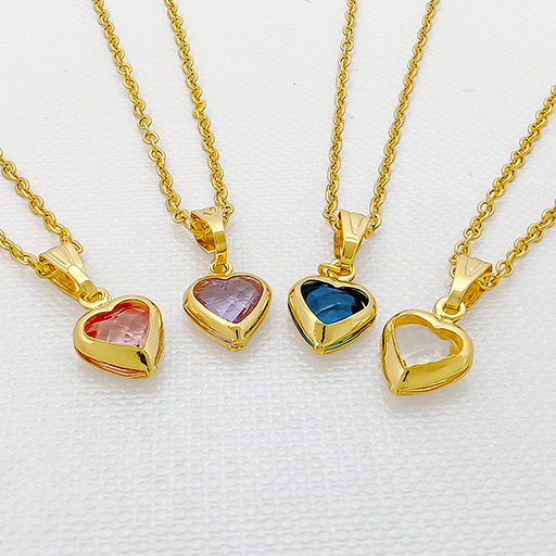 Collar Corazón Cristal