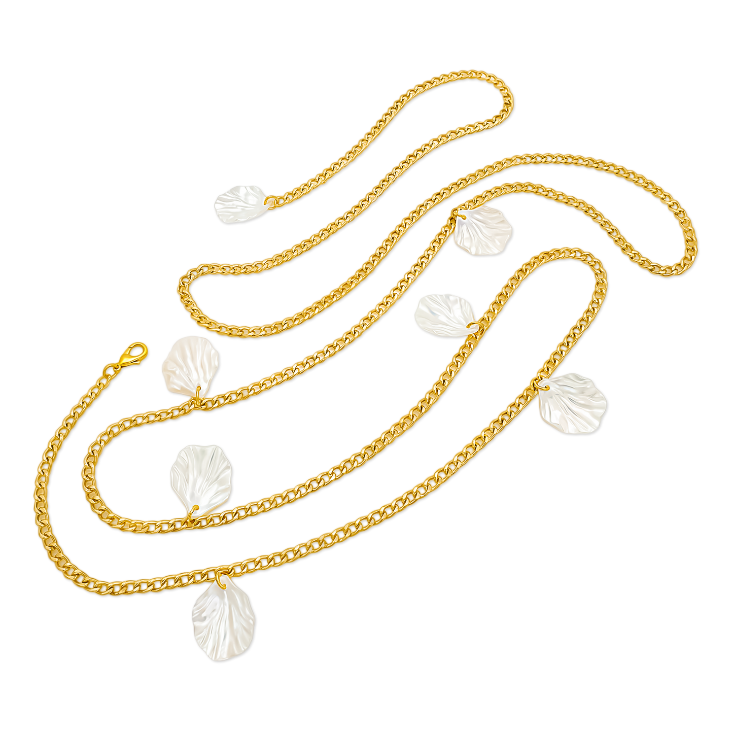 Collar en Baño Dorado