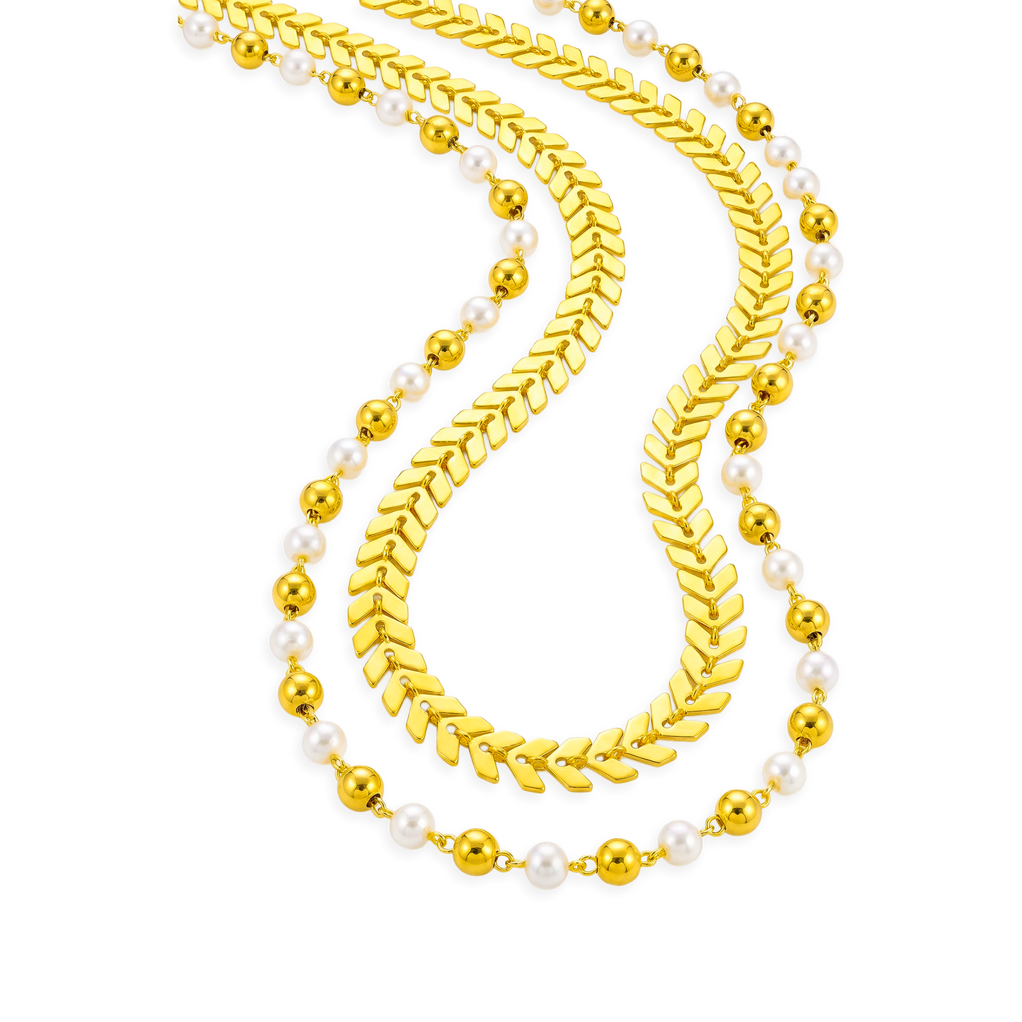 Collar en Cover Gold