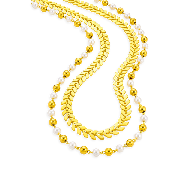 Collar en Cover Gold