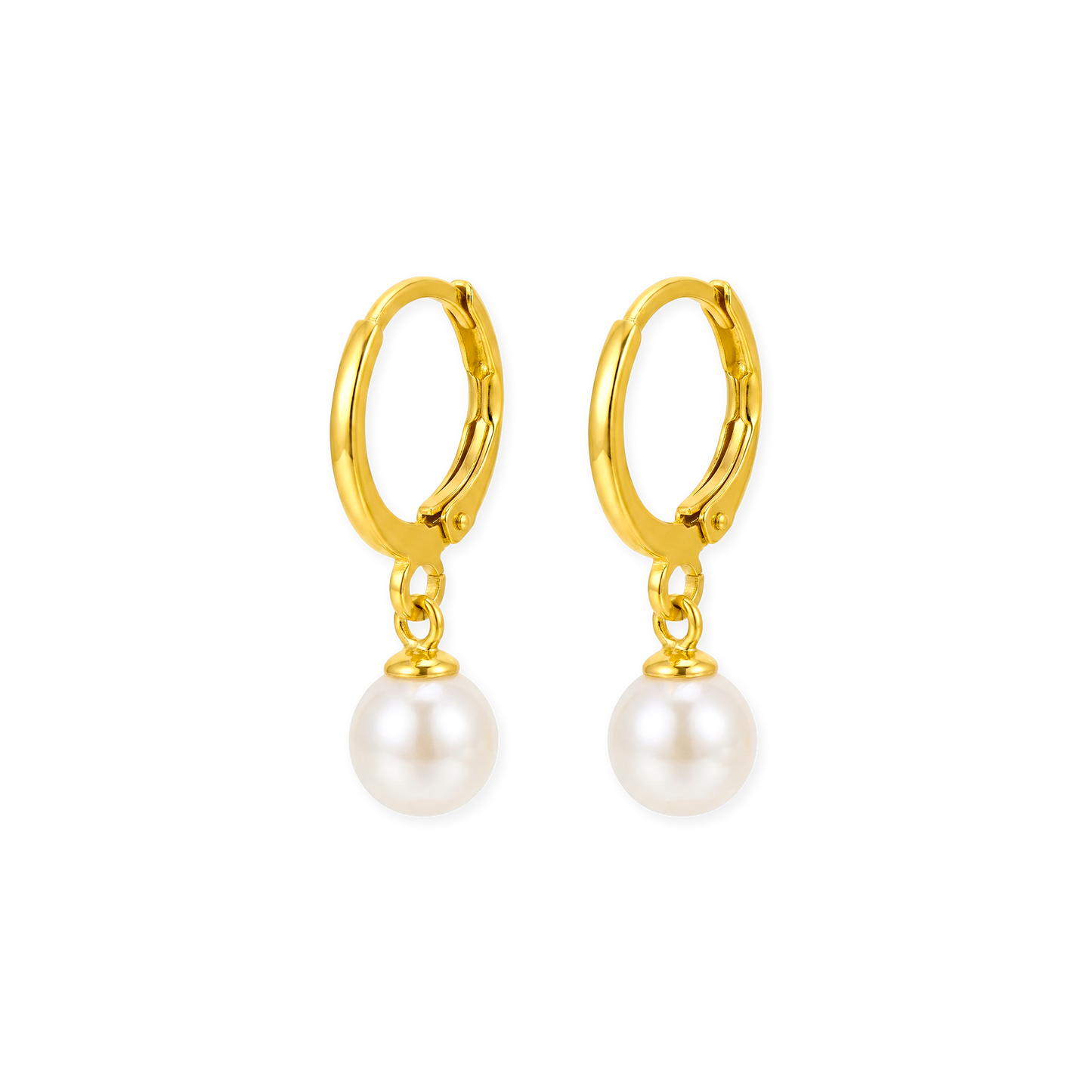 Aretes en Cover Gold