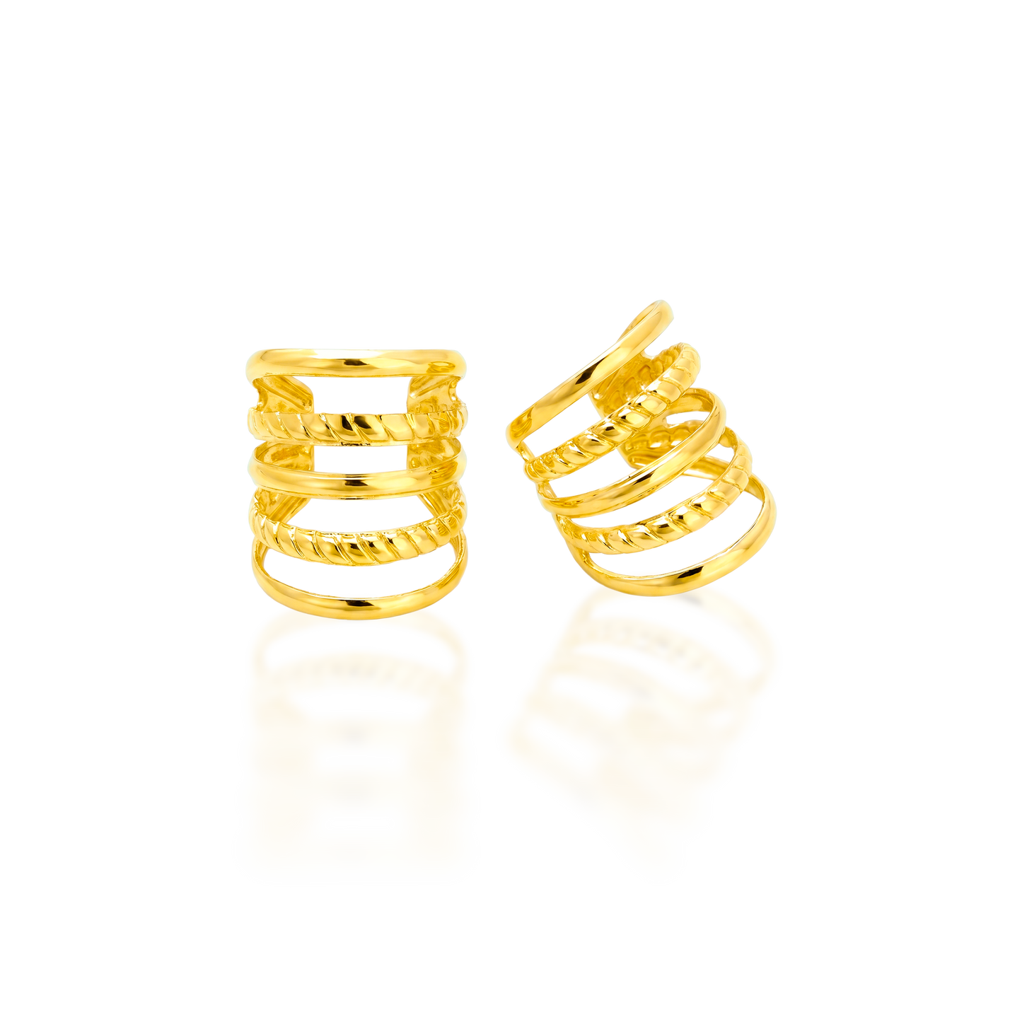 Earcuff en Cover Gold