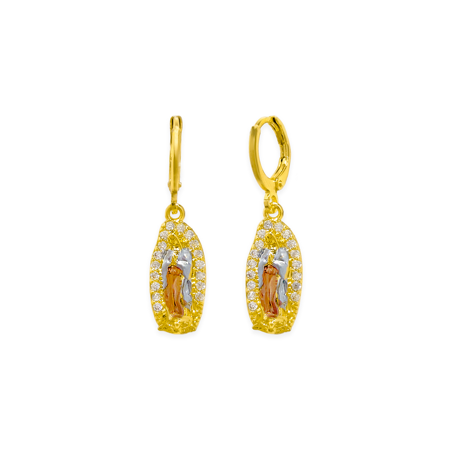Aretes en Cover Gold