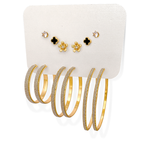 Aretes en Cover Gold