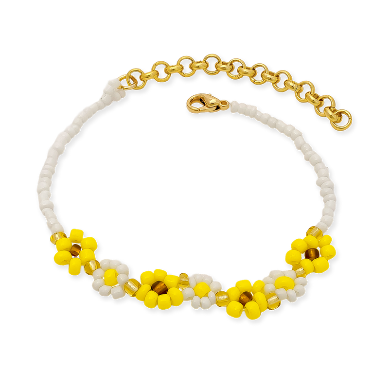 Pulsera en Baño Dorado