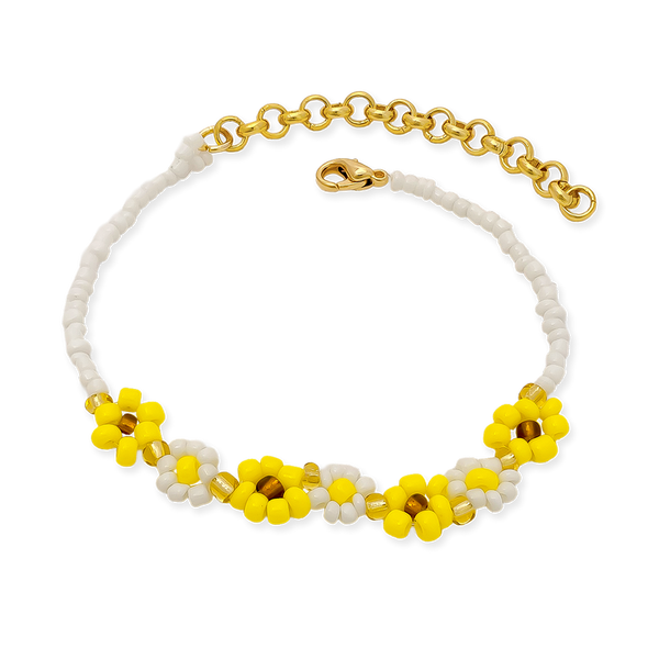 Pulsera en Baño Dorado
