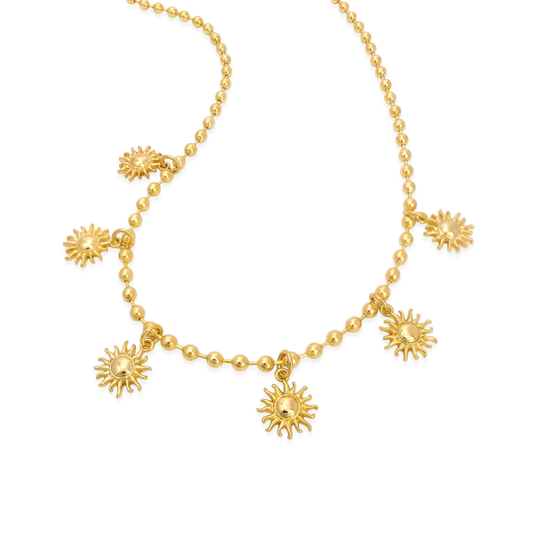 Collar Dorado Sol