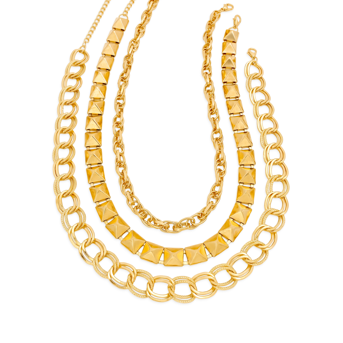 Cadena Dorado Cover Gold X3