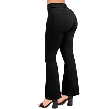Jean en denim - negro