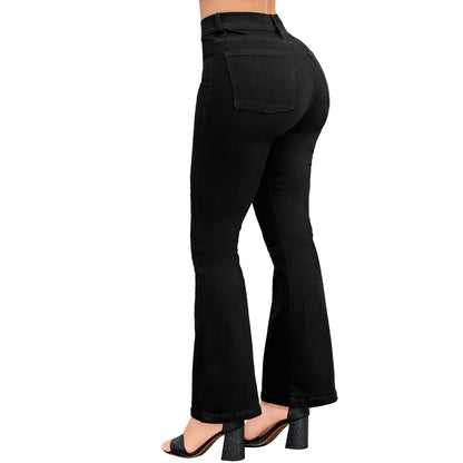 Jean en denim - negro