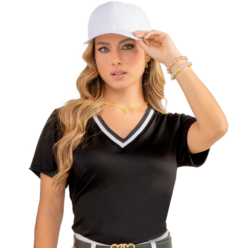 Camiseta Poliester Spandex Semiajustada