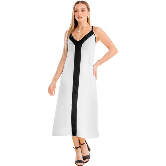 Vestido en chalís