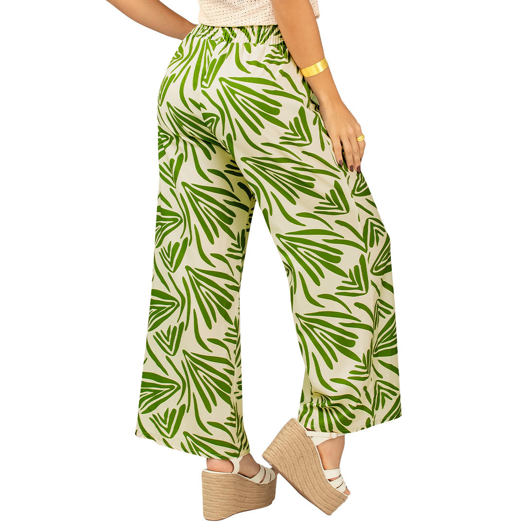PANTALON EN TEJIDO PLANO, SILUETA SEMIAJUSTADA