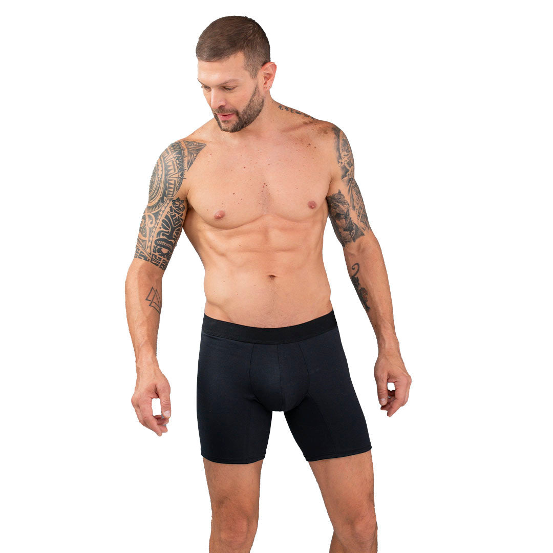 BOXER EN POLIESTER ALGODÓN SPANDEX, SILUETA AJUSTADA