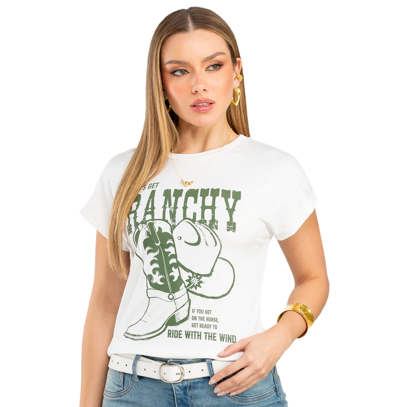 Camiseta En Poliester Spandex